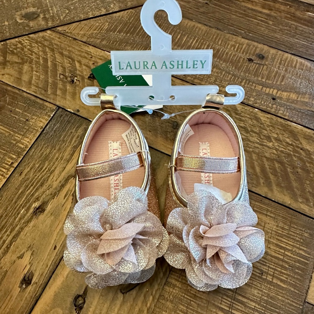 Laura Ashley shoes. Brand new never worn. Baby Size 2